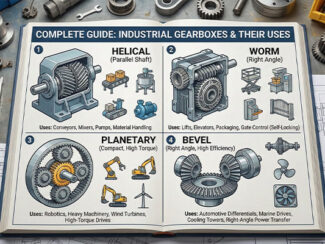 complete introduction to the types of industrial gearboxes and the uses of each.
